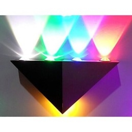 Designer Touch Decorative Multi T Color Temperature Lamp Creative Bar Model Wall Sconces Metal