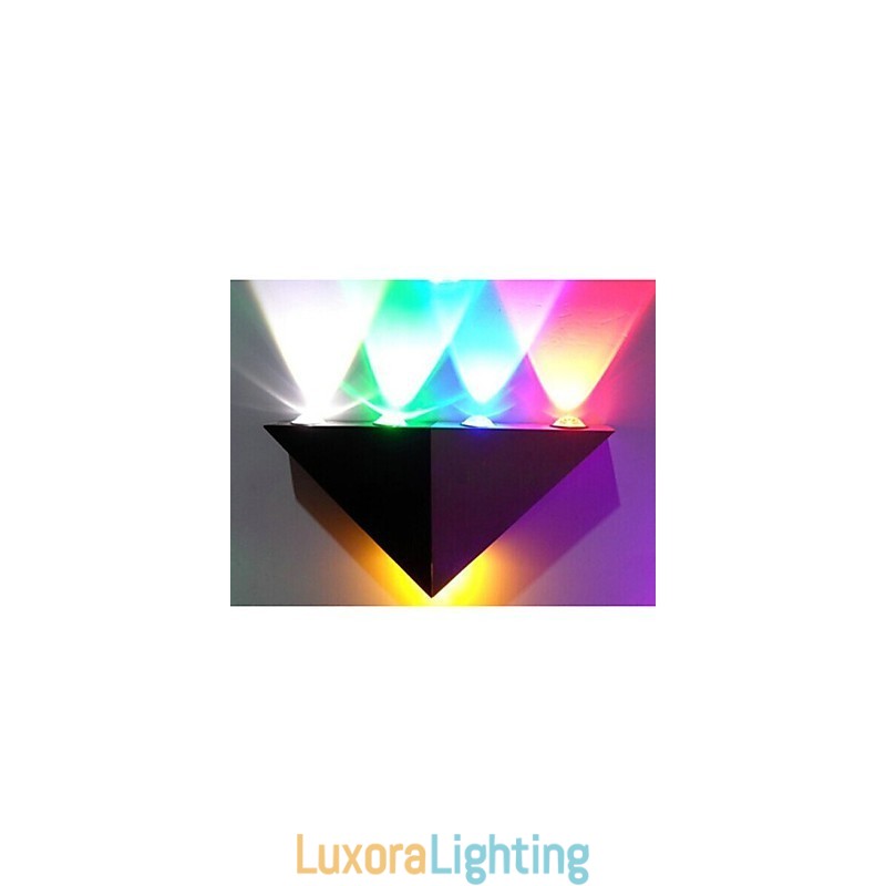 Designer Touch Decorative Multi T Color Temperature Lamp Creative Bar Model Wall Sconces Metal