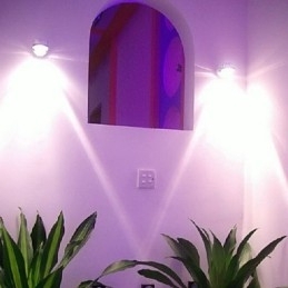 Designer Touch Decorative Modern Wall Light with Scattering Light Sci fi Design