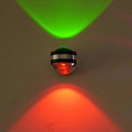 Designer Touch Decorative Stair Lights Double Sided Aluminum Wall Sconces Modern Contemporary Metal