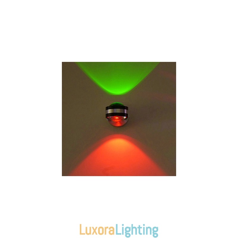 Designer Touch Decorative Stair Lights Double Sided Aluminum Wall Sconces Modern Contemporary Metal