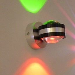 Designer Touch Decorative Stair Lights Double Sided Aluminum Wall Sconces Modern Contemporary Metal