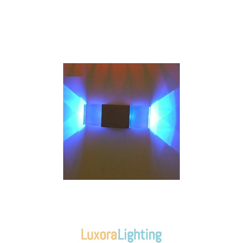 Designer Touch Decorative Square aluminum Wall Lamp Creative Bar Model Wall Sconces Modern Contemporary Metal