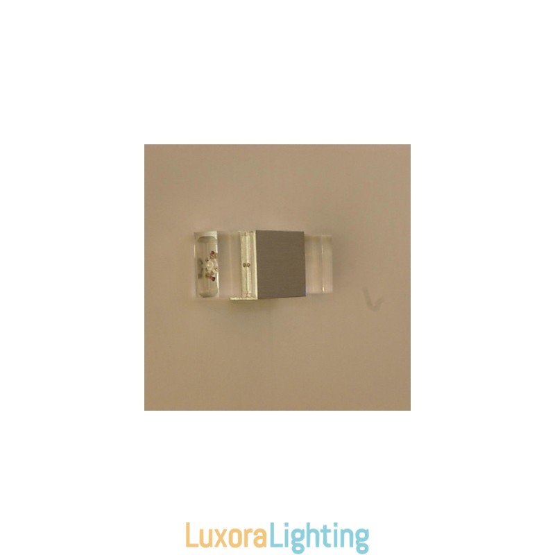 Designer Touch Decorative Square aluminum Wall Lamp Creative Bar Model Wall Sconces Modern Contemporary Metal