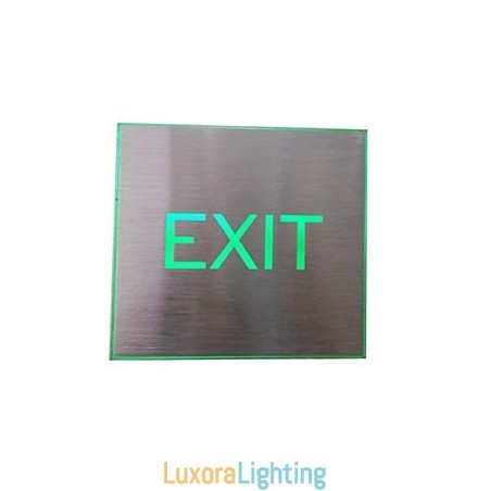 Designer Touch Decorative The Hotel Market EXIT Lights Lamp Creative Bar Model Wall Sconces Metal