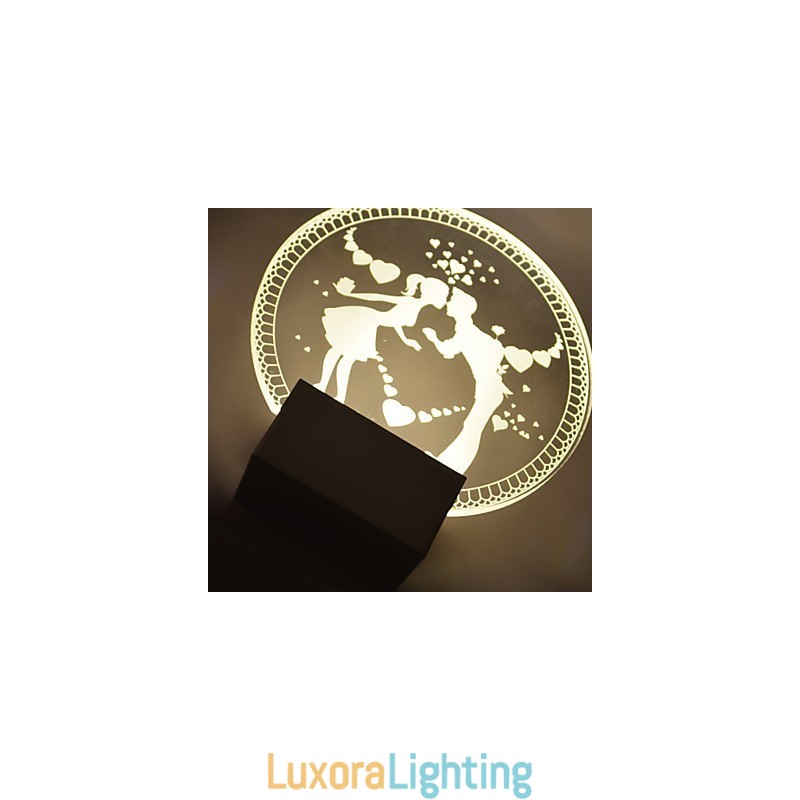 Designer Touch Decorative Acrylic Wall Lamp PVC Lamp Light Modern Contemporary Metal