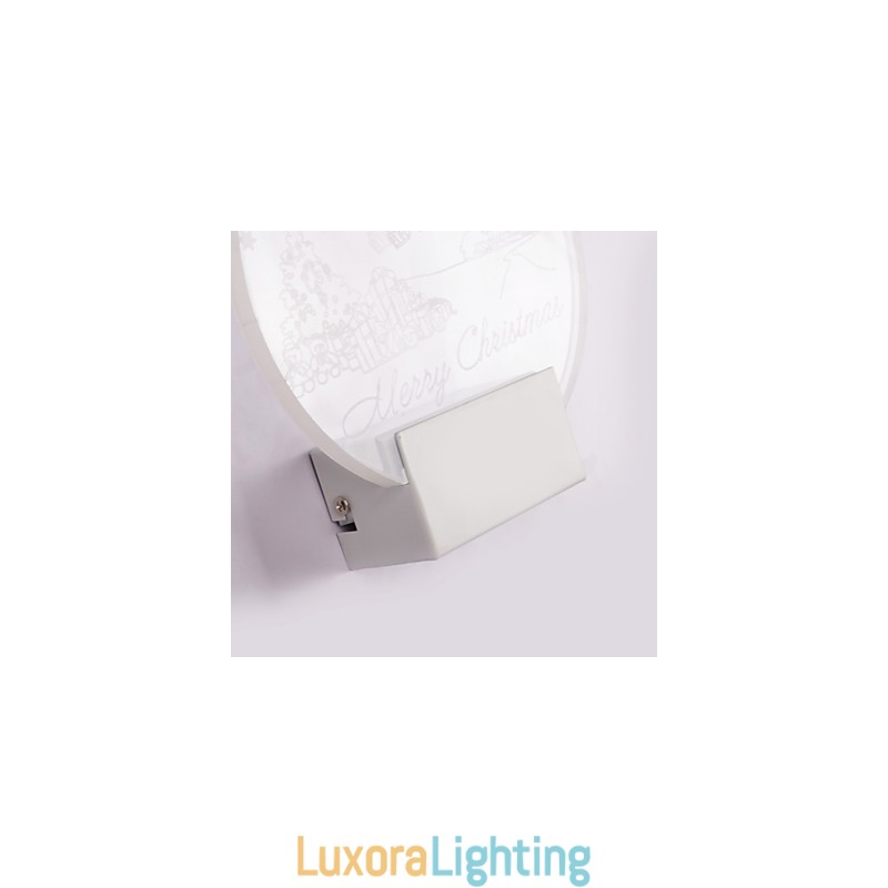 Designer Touch Decorative Acrylic Wall Lamp PVC Lamp Light Modern Contemporary Metal