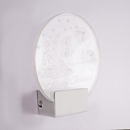 Designer Touch Decorative Acrylic Wall Lamp PVC Lamp Light Modern Contemporary Metal