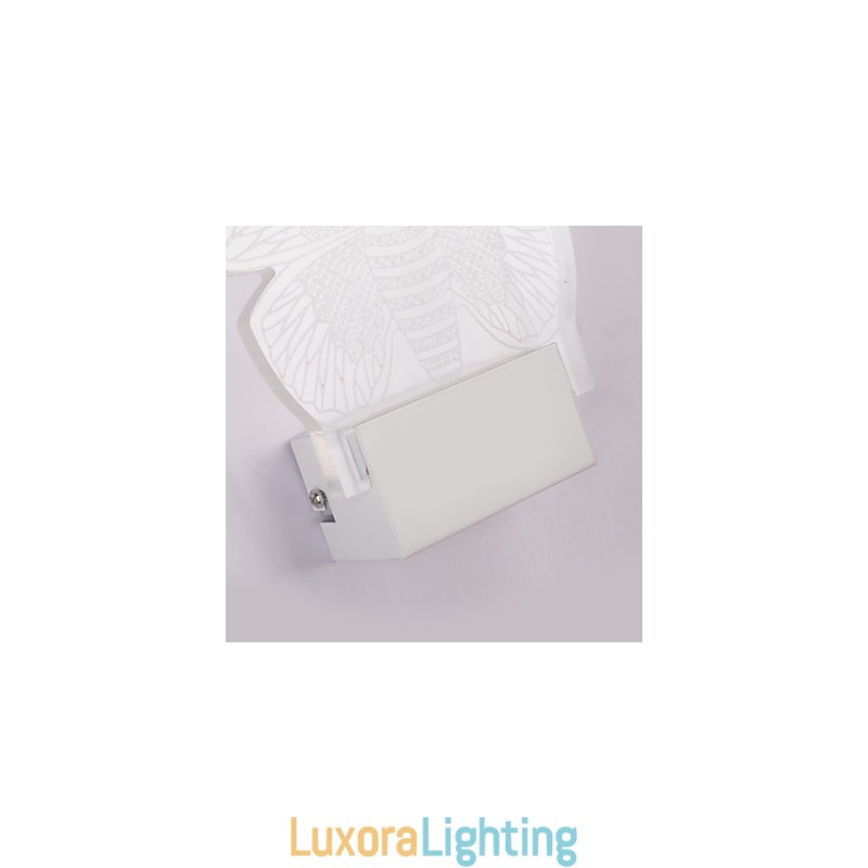 Designer Touch Decorative Acrylic Wall Lamp PVC Lamp Light Modern Contemporary Metal