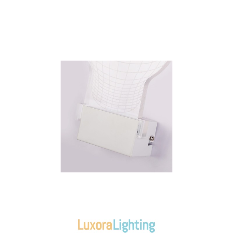 Designer Touch Decorative Acrylic Wall Lamp PVC Lamp Light Chip Modern Contemporary Metal