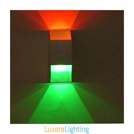 Designer Touch Decorative Double Trapezoidal Creative Bar Model Wall Sconces Modern Contemporary Metal