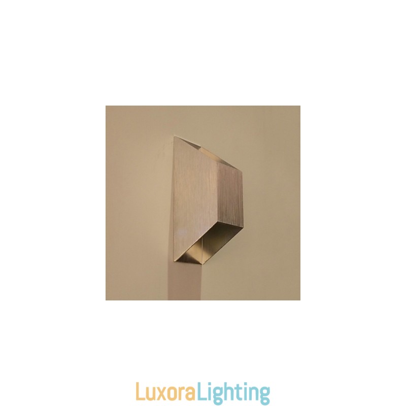 Designer Touch Decorative Double Trapezoidal Creative Bar Model Wall Sconces Modern Contemporary Metal