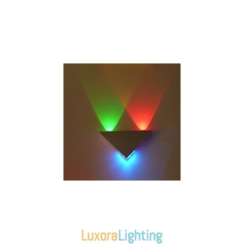 Designer Touch Decorative Multi T Color Temperature Lamp Creative Bar Model Wall Sconces Metal