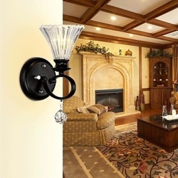 Designer Touch Decorative Wall Sconces Crystal Modern Contemporary Metal