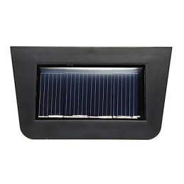 Designer Touch Decorative Warm Yellow Solar Powered Wall Mount 2 Lantern Light Deck Lamp