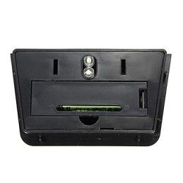 Designer Touch Decorative Warm Yellow Solar Powered Wall Mount 2 Lantern Light Deck Lamp