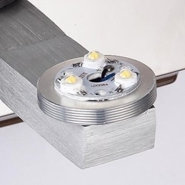 Designer Touch Decorative Mini Wall Light 1Light Artistic Stainless Stelle Plating