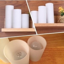 Designer Touch Decorative Wall Lamp Three Lights and Glass