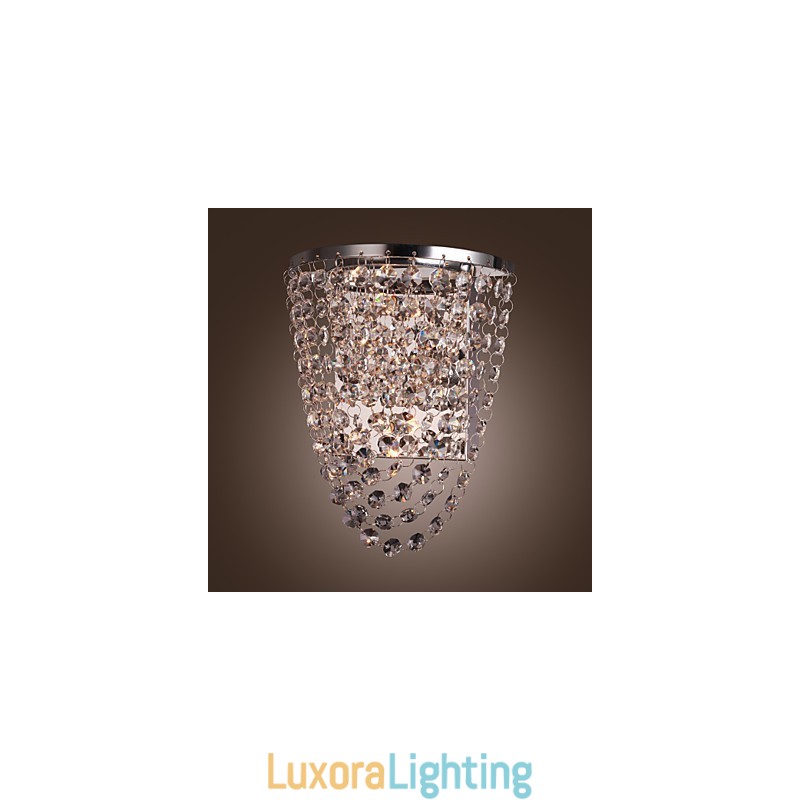 Designer Touch Decorative Crystal Wall Washers Modern Metal