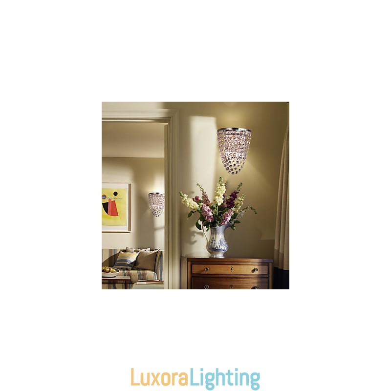 Designer Touch Decorative Crystal Wall Washers Modern Metal