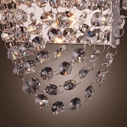Designer Touch Decorative Crystal Wall Washers Modern Metal