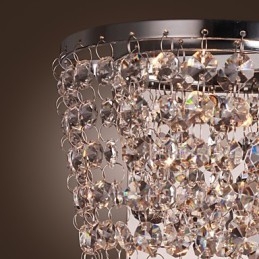 Designer Touch Decorative Crystal Wall Washers Modern Metal