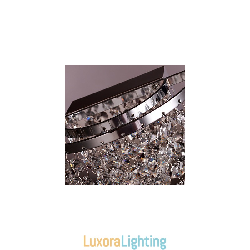 Designer Touch Decorative Crystal Wall Washers Modern Metal