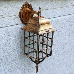 Designer Touch Decorative Outdoor Wall Lights Traditional Classic Metal