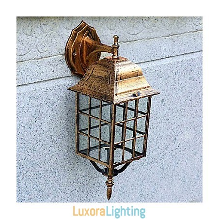 Designer Touch Decorative Outdoor Wall Lights Traditional Classic Metal