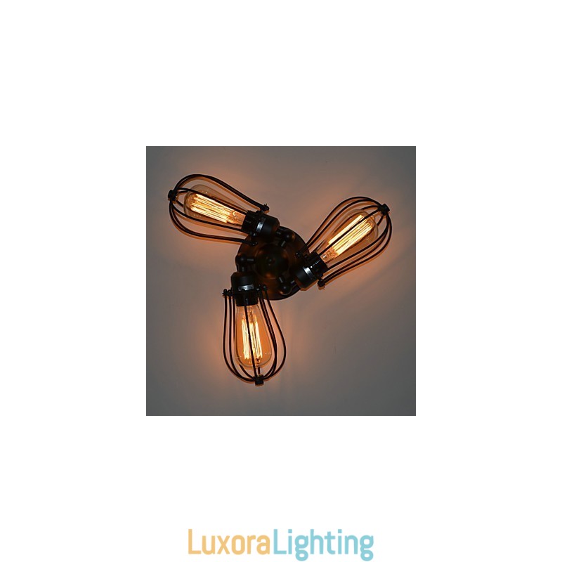 Designer Touch Decorative Mini Style Wall Sconces Rustic Lodge Metal