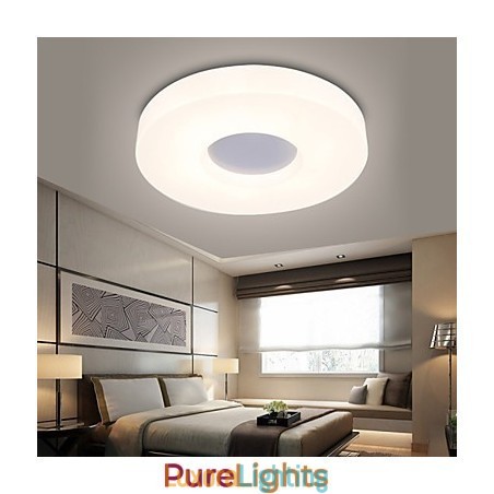 Designer Touch Decorative Round Ceiling Lights Flush Mount Modern Contemporary Metal