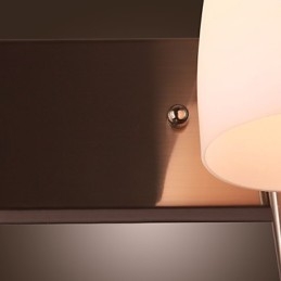 Designer Touch Decorative 2 Light Wall Light in White Shade