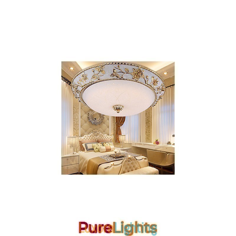 Designer Touch Decorative Modern Contemporary Metal Flush Mount