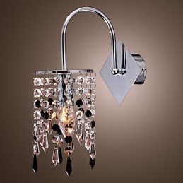 Designer Touch Decorative Wall Light with Elegant Crystal Drop