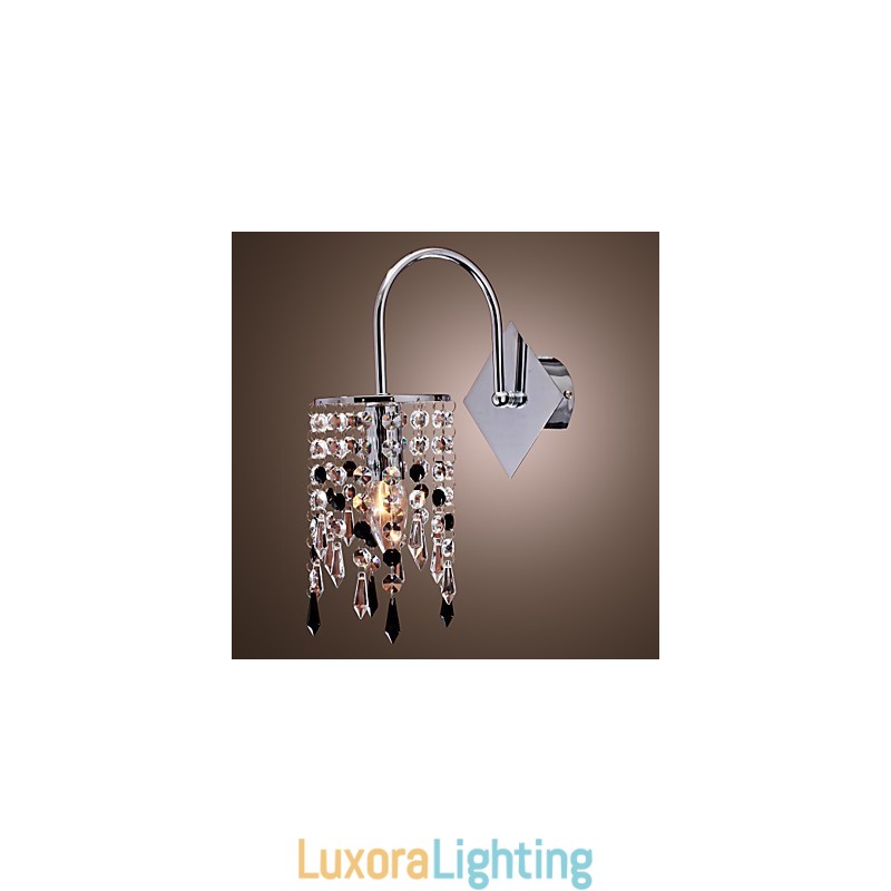 Designer Touch Decorative Wall Light with Elegant Crystal Drop