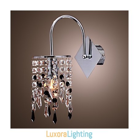 Designer Touch Decorative Wall Light with Elegant Crystal Drop