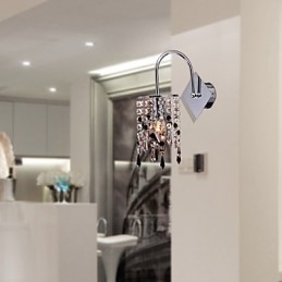 Designer Touch Decorative Wall Light with Elegant Crystal Drop