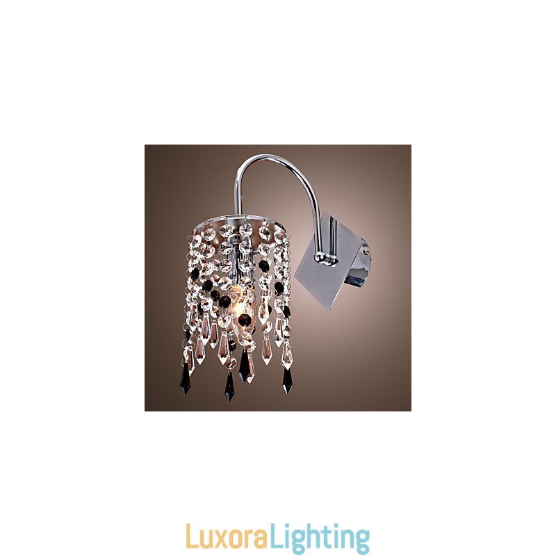 Designer Touch Decorative Wall Light with Elegant Crystal Drop