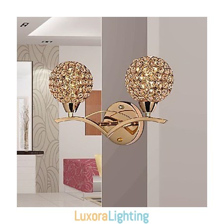 Designer Touch Decorative Modern Chic Wall Light In 2 Lights