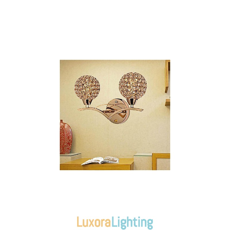Designer Touch Decorative Modern Chic Wall Light In 2 Lights