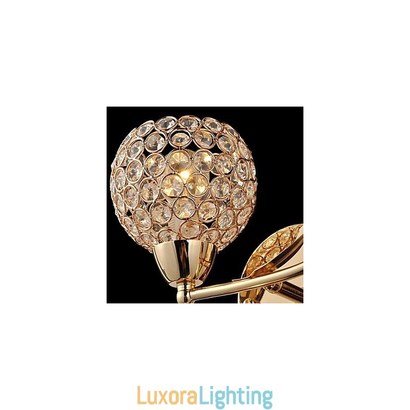 Designer Touch Decorative Crystal Wall Sconces Reading Wall Lights Modern Contemporary Metal