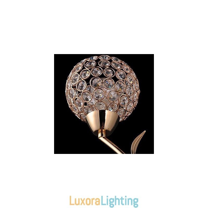 Designer Touch Decorative Crystal Wall Sconces Reading Wall Lights Modern Contemporary Metal