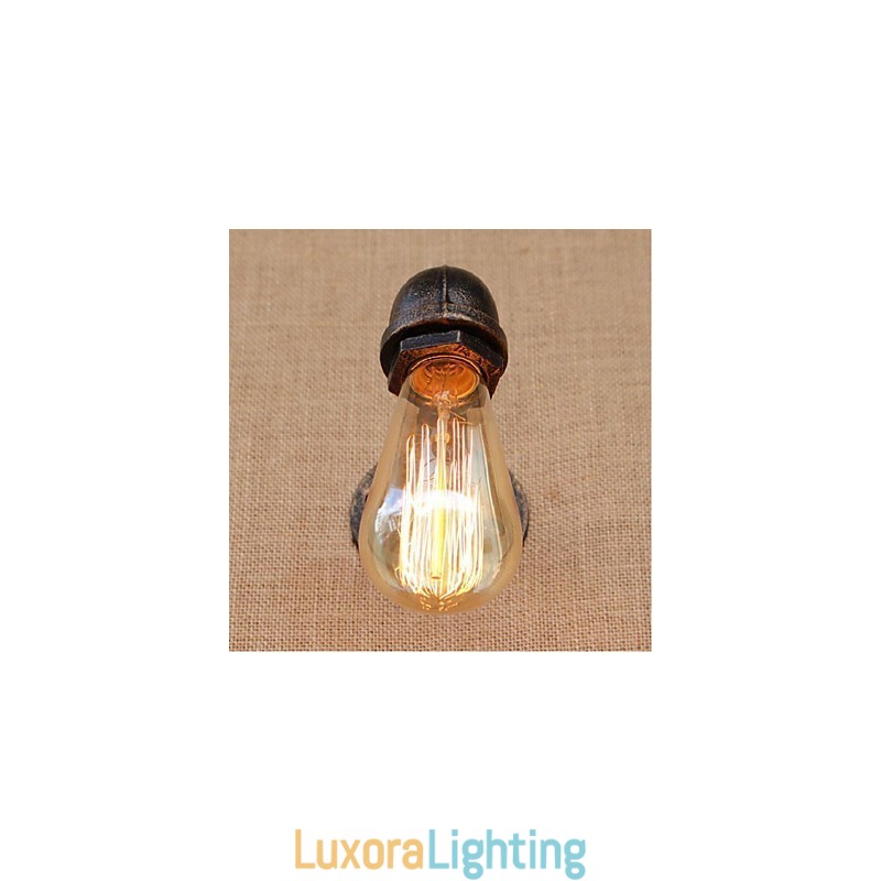 Designer Touch Decorative Nostalgia Simple Water Pipe Small Wall Lamp Wall Light