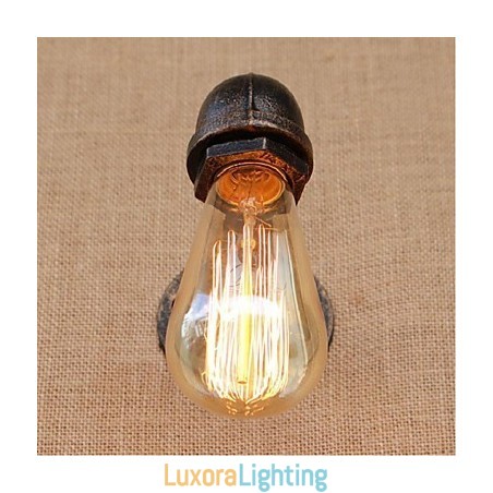 Designer Touch Decorative Nostalgia Simple Water Pipe Small Wall Lamp Wall Light