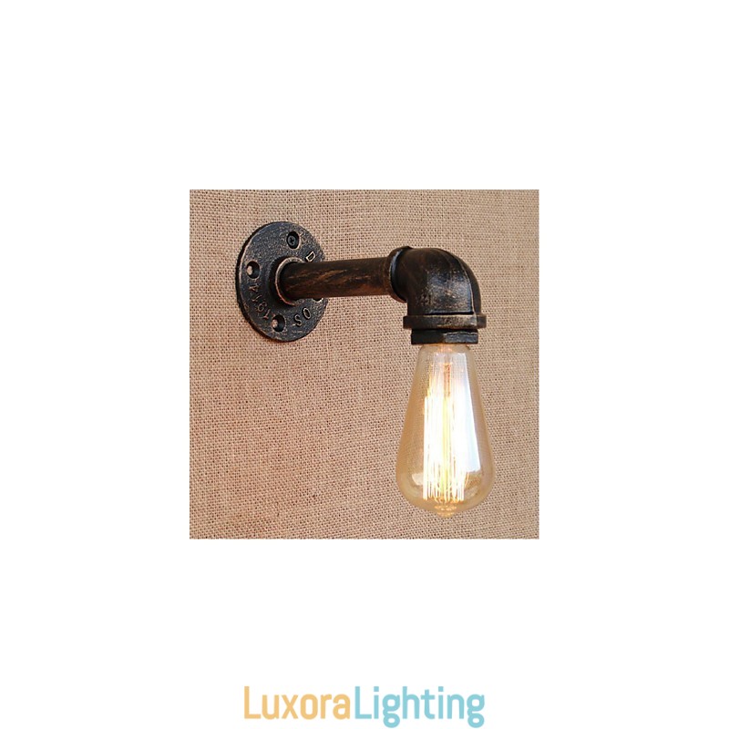 Designer Touch Decorative Nostalgia Simple Water Pipe Small Wall Lamp Wall Light