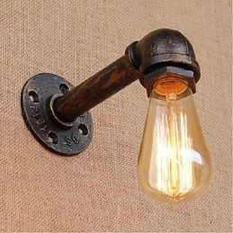 Designer Touch Decorative Nostalgia Simple Water Pipe Small Wall Lamp Wall Light