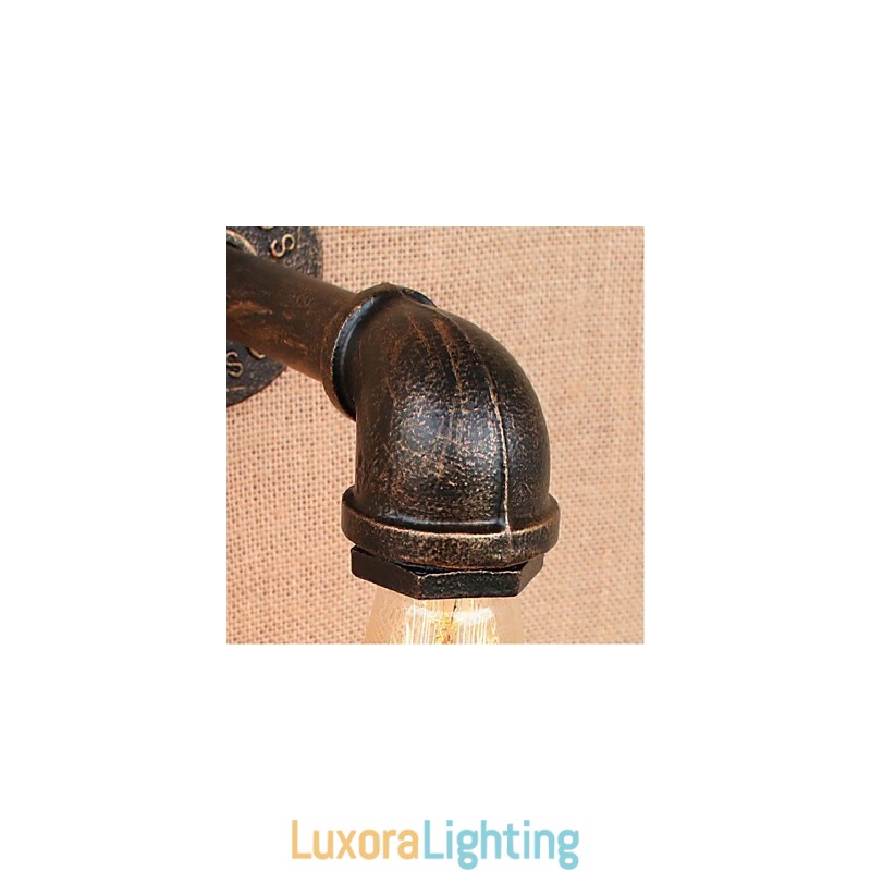 Designer Touch Decorative Nostalgia Simple Water Pipe Small Wall Lamp Wall Light