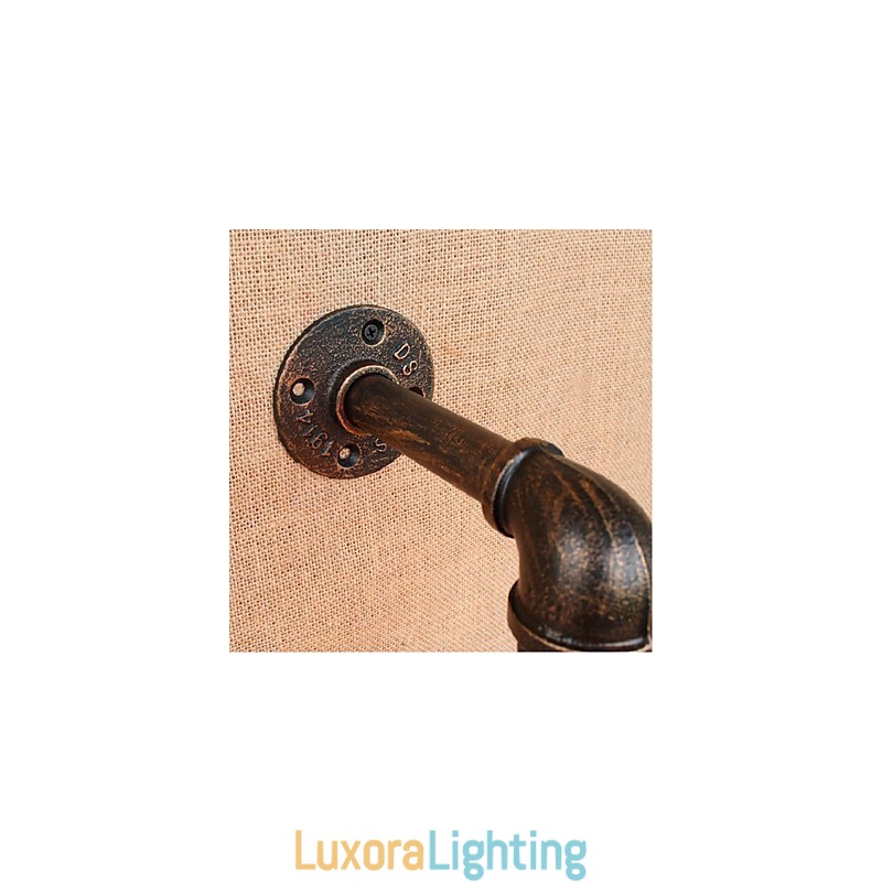 Designer Touch Decorative Nostalgia Simple Water Pipe Small Wall Lamp Wall Light