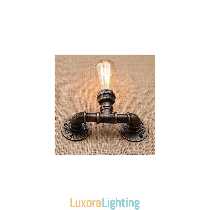 Designer Touch Decorative Nostalgia Simple Water Pipe Small Wall Lamp Wall Light