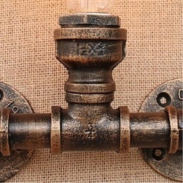 Designer Touch Decorative Nostalgia Simple Water Pipe Small Wall Lamp Wall Light